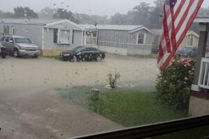Bill deja fuertes lluvias en Austin