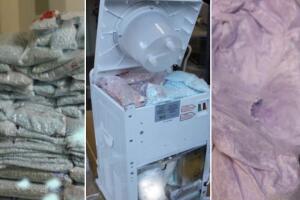 Millones de pastillas de fentanilo azul y de colores son incautadas en la frontera de Arizona. 