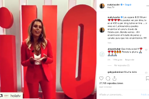 Maky regresa a la televisión como conductora