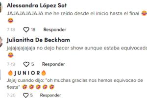 Reacciones TikTok