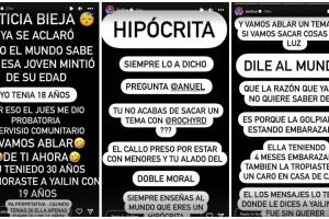 Tekashi 6ix9ine revela que Anuel golpeó a Yailin durante su embarazo