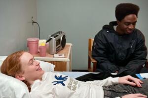 Sadie Sink y Caleb McLaughlin en las grabaciones de 'Stranger Things 5'