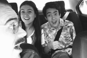 Jorge Poza y su hijo Sebastián Poza