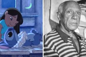 collage_lilo_stich_pablo_picasso