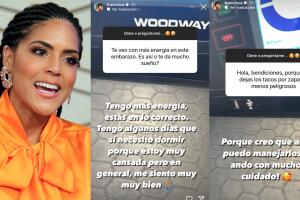 Francisca también admitió que se siente con "más energía" ahora que con su primer embarazo. 