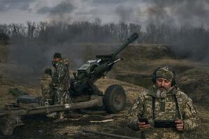 Russia Ukraine War artillery