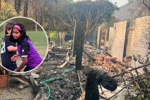 Piden ayuda para reconstruir hogar de joven futbolista, devastado por el incendio Franklin