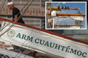 Quiénes murieron en el choque del buque escuela de la armada mexicana contra el puente de Brooklyn