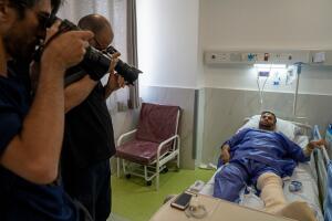 Hospital Treats Iranians Injured In Recent Israeli Airstrikes