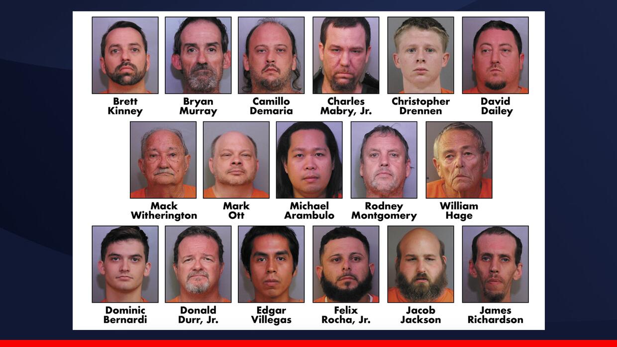 Capturan a 17 depredadores sexuales en Florida: 2 trabajaban en Disney World - Univision