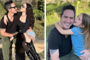 Mauricio Ochmann, su novia Paulina Burrola y Kailani