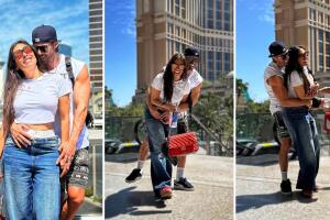 Galilea Montijo posa con su novio Issac Moreno tras rumores de separación