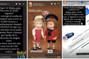 Geraldine Bazán robo chofer de Uber