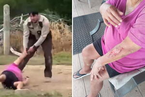 Batesville Texas María Robles Román Robles arresto adulta mayor Sheriff Condado Zavala uso fuerza policías