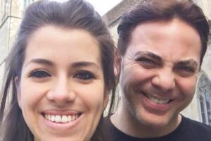 Cristian Castro y su tercera esposa, Carol Victoria.