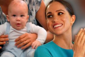 Meghan Markle y su hijo Archie 