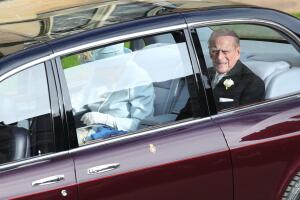 Príncipe Felipe de Edimburgo en la boda princesa Eugenie