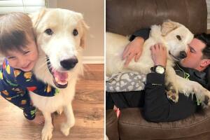 Así luce Ronald junto a su nueva familia