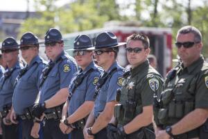 Police at the RNC 2016 in Cleveland
