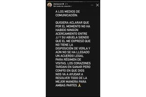 José Julián Figueroa no tendría "la disposición" de ver a su abuela.