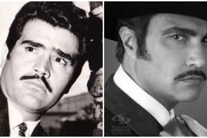 Jaime Camil revela fotos de su caracterización de Vicente Fernández 