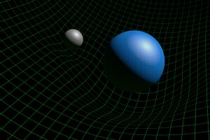 Las ondas gravitacionales, imagen ilustrativa