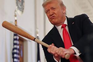 Donald Trump   beisbol