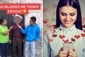 Mujer asegura que le tienen envidia por tener un novio "guapo": la historia viral de una singular pareja