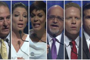 Candidatos debate