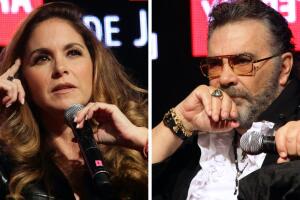 Lucero responde a quienes le piden "beso" con Mijares en cada concierto