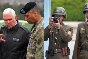 Mike Pence en Corea