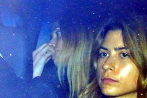 Amber Heard llorando