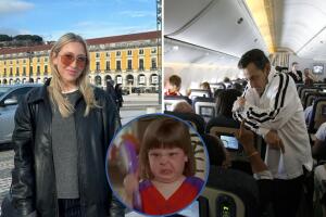 Influencer desata polémica en TikTok al hablar sobre los modales en un vuelo