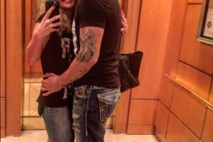 Jessica Coch y su novio