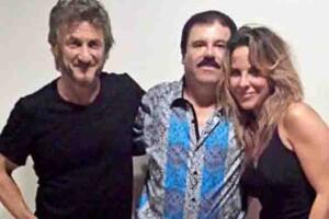 Sean Penn, "El Chapo" y Kate del Castillo.