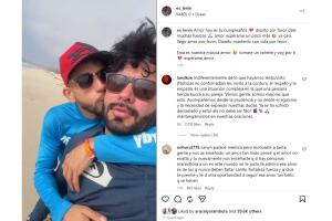 Lenin Peña le dedica desgarrador mensaje a su novio Yordy Paredes