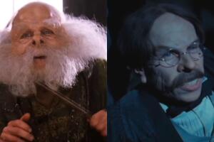 Warwick Davis en Harry Potter como Filius Flitwick Looks.jpg