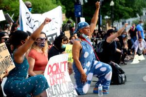 Vigil Held In Boston Supporting Black Lives Matter