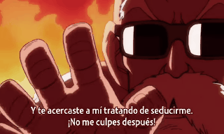 Roshi y enemigo