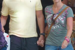 Gaby Espino y Cristóbal Lander