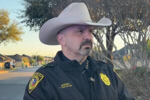 Bexar County robo autos persecución choque sheriff San Antonio Texas crimen