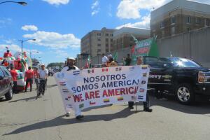 La Villita se vistió de verde, blanco y rojo