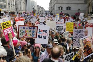 Londres protesta Trump
