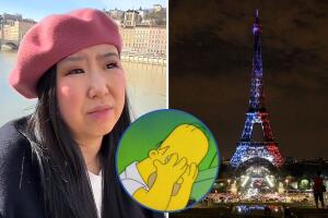 Turista estadounidense quedó muy decepcionada con su viaje a Francia