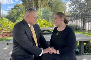 Harold Dolph and Lourdes Ortiz
