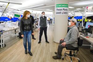 GM Kokomo Operations Builds Ventec Life Systems Ventilators 