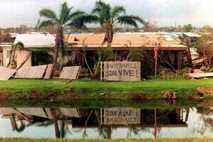 A 23 años del paso del huracán Andrew