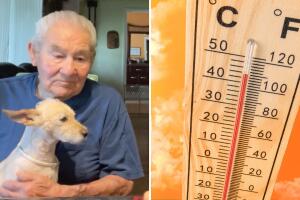 Adultos mayores son de los más afectados por las altas temperaturas en California.