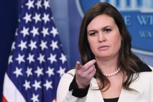 SARAH HUCKABEE SANDERS