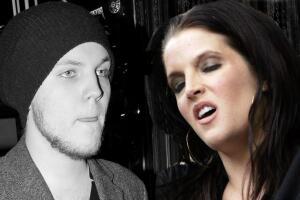 Benjamin y Lisa Marie Presley